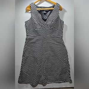 SPENSE size 16 Polka Dot Sleeveless A Line Dress. Classic Timelesd